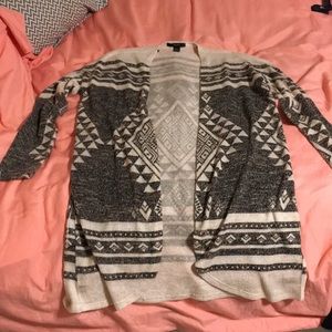 forever 21 aztec cardigan